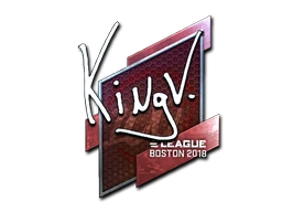 kNgV- (Foil) | Boston 2018 sticker