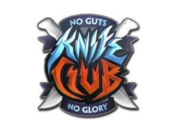 Knife Club sticker