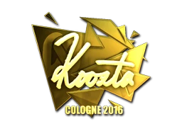 koosta (Gold) | Cologne 2016 sticker