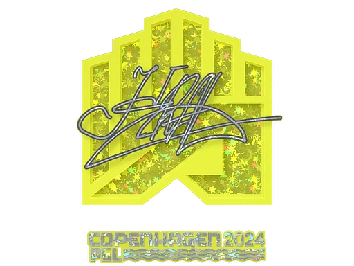 Krad (Glitter) | Copenhagen 2024 sticker