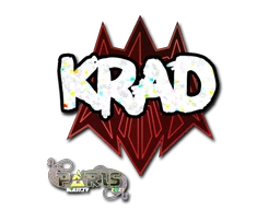 Krad (Glitter) | Paris 2023 sticker