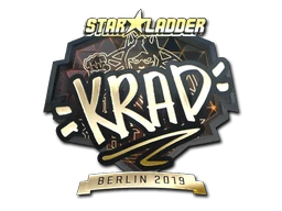 Krad (Gold) | Berlin 2019 sticker