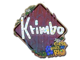 Krimbo (Glitter) | Rio 2022 sticker
