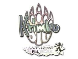 Krimbo (Holo) | Antwerp 2022 sticker