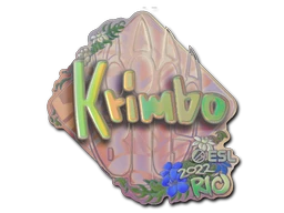 Krimbo (Holo) | Rio 2022 sticker
