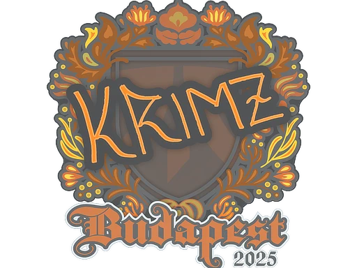 KRIMZ | Budapest 2025 sticker