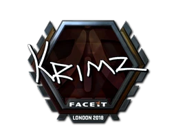 KRIMZ (Foil) | London 2018 sticker