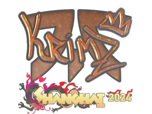 KRIMZ (Glitter) | Shanghai 2024 sticker