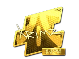 KRIMZ (Gold) | Atlanta 2017 sticker