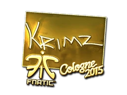 KRIMZ (Gold) | Cologne 2015 sticker