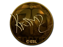 KRIMZ (Gold) | Katowice 2019 sticker