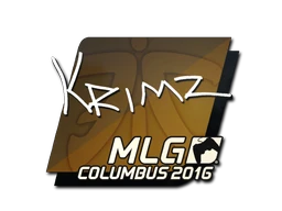 KRIMZ | MLG Columbus 2016 sticker