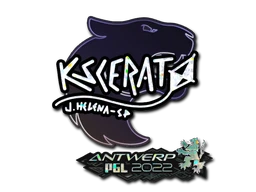 KSCERATO (Glitter) | Antwerp 2022 sticker