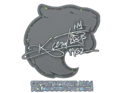 KSCERATO (Glitter) | Copenhagen 2024 sticker
