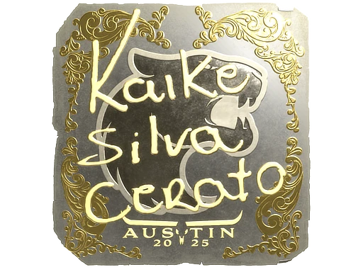 KSCERATO (Gold) | Austin 2025 sticker