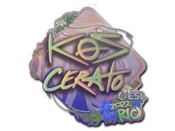 KSCERATO (Holo) | Rio 2022 sticker