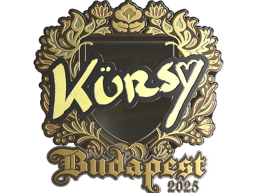 Kursy (Gold) | Budapest 2025 sticker