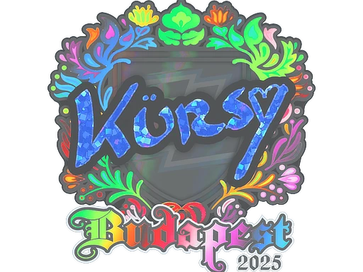 Kursy (Holo) | Budapest 2025 sticker