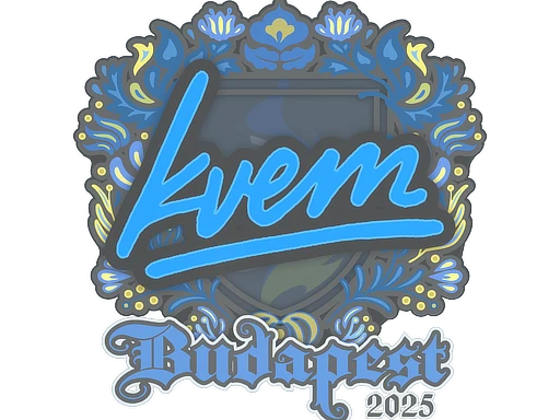 Kvem | Budapest 2025 sticker