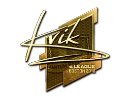 Kvik (Gold) | Boston 2018 sticker