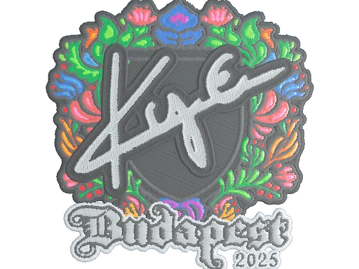 kye (Embroidered) | Budapest 2025 sticker