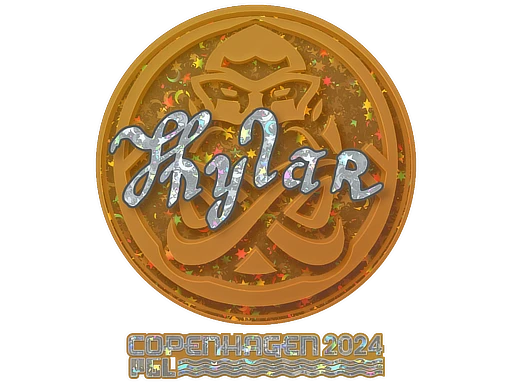 Kylar (Glitter) | Copenhagen 2024 sticker
