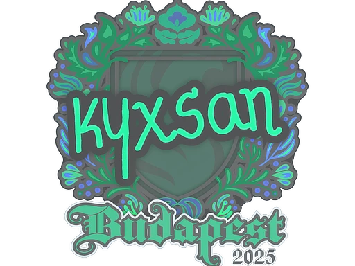 kyxsan | Budapest 2025 sticker