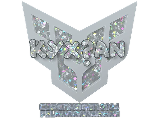 kyxsan (Glitter) | Copenhagen 2024 sticker