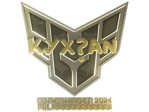 kyxsan (Gold) | Copenhagen 2024 sticker