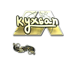 kyxsan (Gold) | Paris 2023 sticker