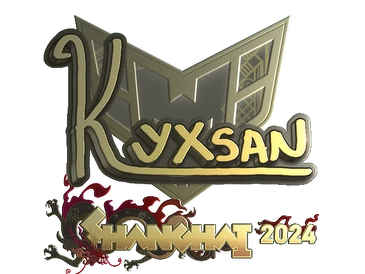 kyxsan (Gold) | Shanghai 2024 sticker