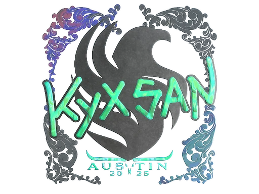 kyxsan (Holo) | Austin 2025 sticker