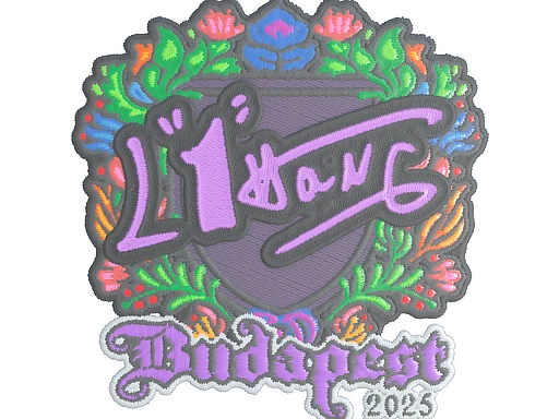 L1haNg (Embroidered) | Budapest 2025 sticker