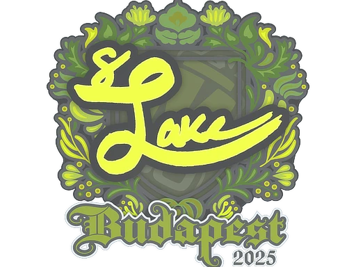 Lake | Budapest 2025 sticker