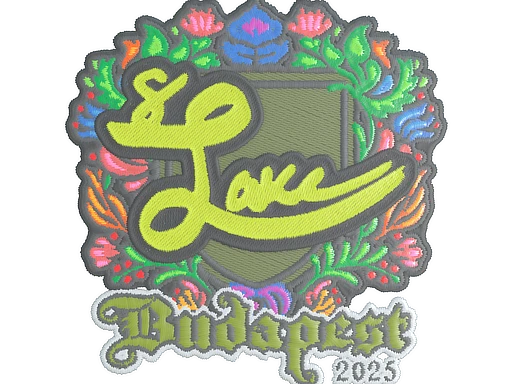 Lake (Embroidered) | Budapest 2025 sticker