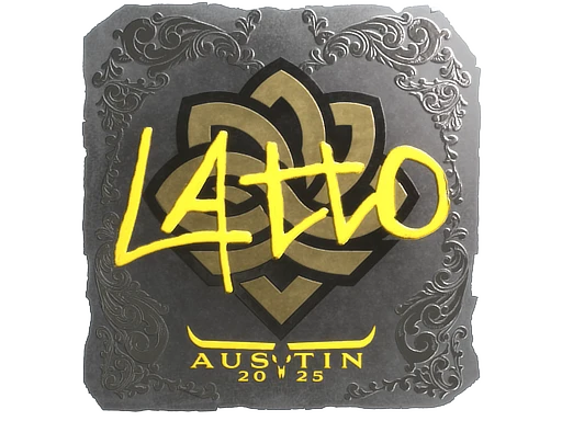 latto (Foil) | Austin 2025 sticker