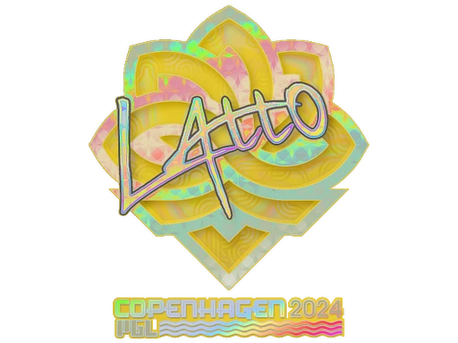 latto (Holo) | Copenhagen 2024 sticker