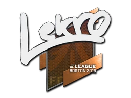 Lekr0 | Boston 2018 sticker