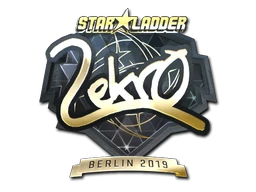 Lekr0 (Gold) | Berlin 2019 sticker