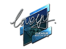 LoveYY (Foil) | Boston 2018 sticker