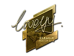 LoveYY (Gold) | Boston 2018 sticker