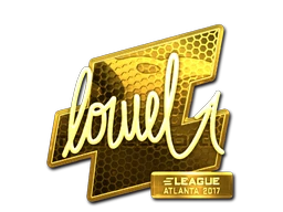 loWel (Gold) | Atlanta 2017 sticker