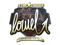 loWel (Gold) | Berlin 2019 sticker