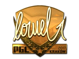 loWel (Gold) | Krakow 2017 sticker