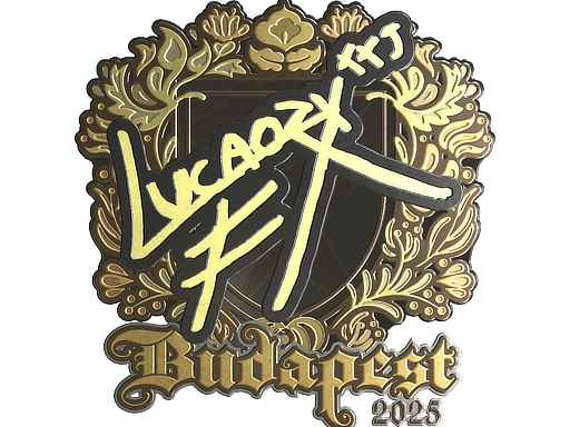 Lucaozy (Gold) | Budapest 2025 sticker