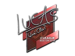 LUCAS1 | Boston 2018 sticker