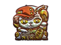 Lucky Cat sticker