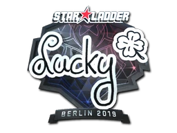Lucky (Foil) | Berlin 2019 sticker