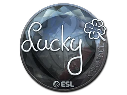 Lucky (Foil) | Katowice 2019 sticker