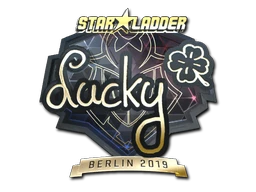 Lucky (Gold) | Berlin 2019 sticker